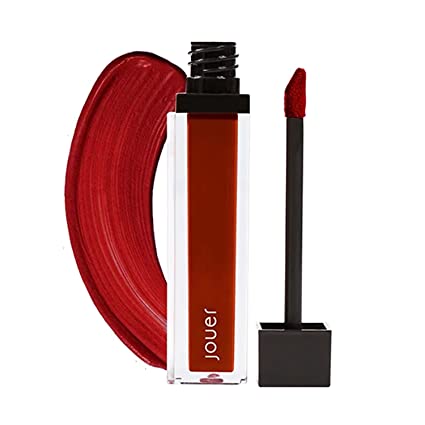 Jouer Long-wear Lip Crème, Metallic Deep Rose Gold, 0.21 fl. oz.