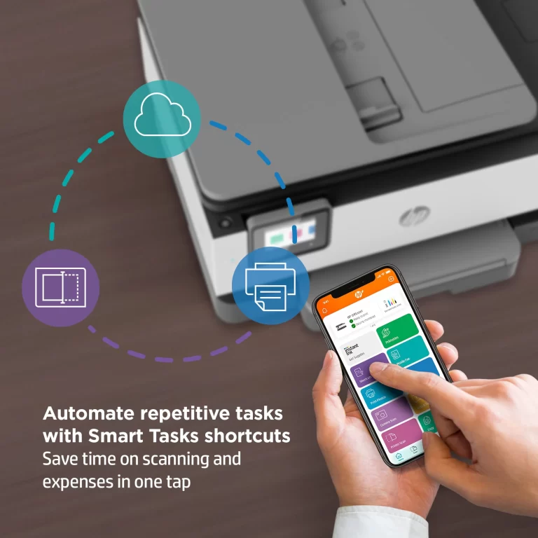 HP OfficeJet 8022e All-in-One Wireless Color Inkjet Printer – 6 Months Free Instant Ink with HP+