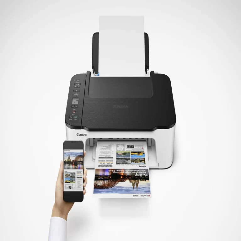 Canon PIXMA TS3522 All-In-One Wireless InkJet Printer with Print, Copy and Scan Features