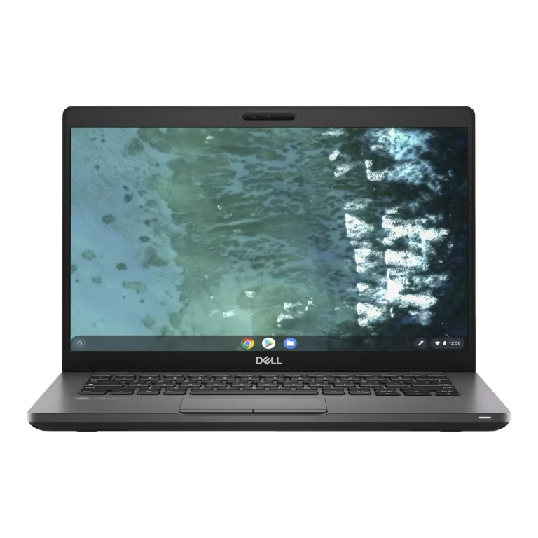 Dell Latitude 14″ Chromebook, Intel Core i3 i3-8145U, 4GB RAM, 64GB SSD, Chrome OS, Titan Gray/Carbon Fiber, 5400