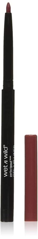 wet n wild Lip Liner Perfect Pout Matte Retractable Gel Lip Liner Pencil, Purple Lay Down the Mauves