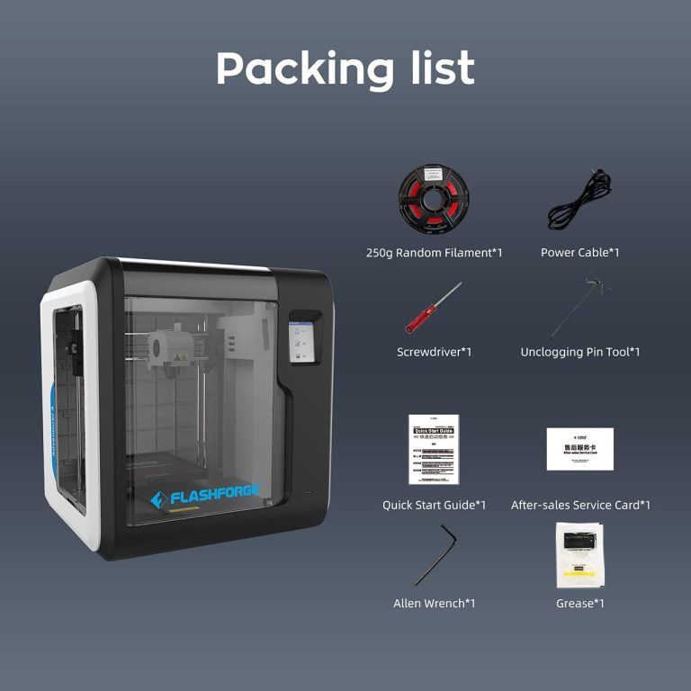 Flashforge 3D Printer Adventurer 3 Classic Version, Auto Leveling FDM Printing Machine, Enclosure Chamber 150X150X150MM.
