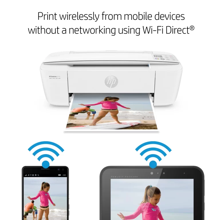 HP DeskJet 3772 All-in-One Wireless Color Inkjet Printer – Instant Ink Ready