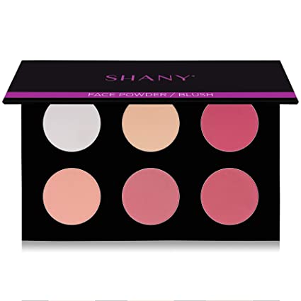 SHANY Shimmer & Matte Cool-Toned Blush Palette – Layer 5 – Refill for the 6 Layer Mini Masterpiece Collection Makeup Set