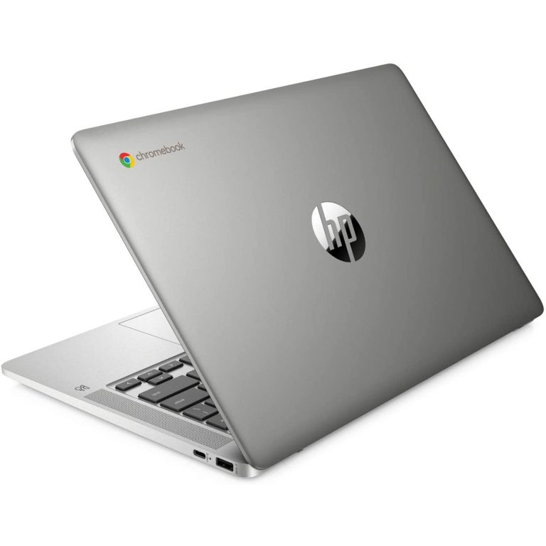 HP Chromebook – 14a-na0023cl Everyday Value Laptop (Intel Celeron N4000 2-Core, 4GB RAM, 64GB SSD, 14.0″ Full HD (1920×1080), Intel UHD 600, Wifi, Bluetooth, Webcam, 1xUSB 3.1, SD Card, Chrome OS)