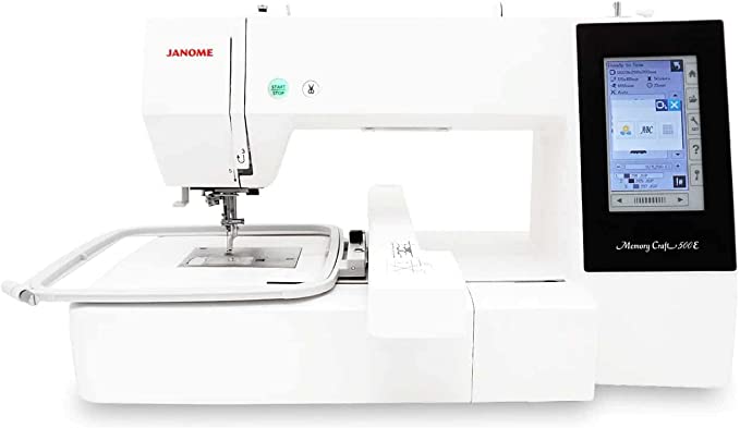 Janome Memory Craft 500E Embroidery Machine
