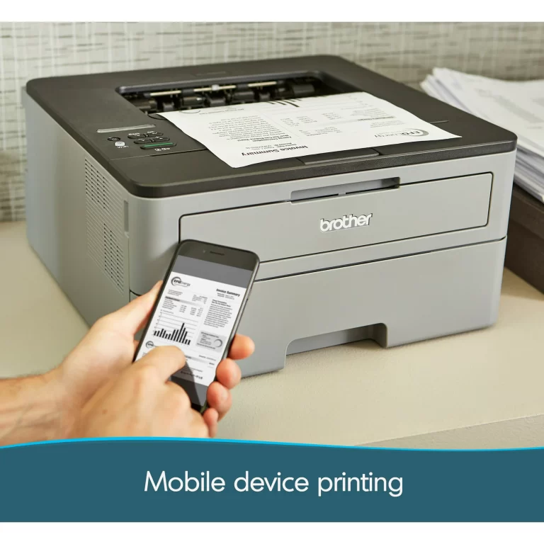 Brother HL-L2350DW Monochrome Compact Laser Printer with Wireless and Duplex Printing
