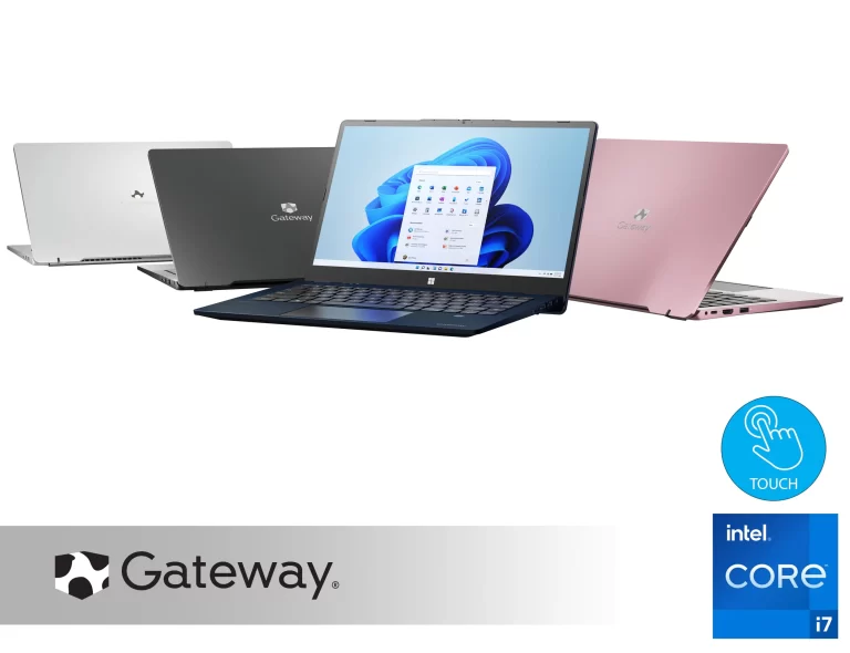 Gateway 14.1″ Ultra Slim Notebook, FHD Touchscreen, Intel Core i7-1255U, 8GB RAM, 512GB SSD, Fingerprint Scanner, Tuned by THX Audio, 2MP Camera, HDMI, Windows 11, Black