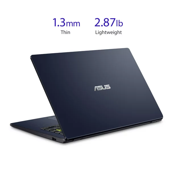 ASUS 14″ 1080p PC Laptops, Intel Celeron N4020, 4GB RAM, 128GB SSD, Windows 11 Home in S mode, Star Black, L410MA-DS04