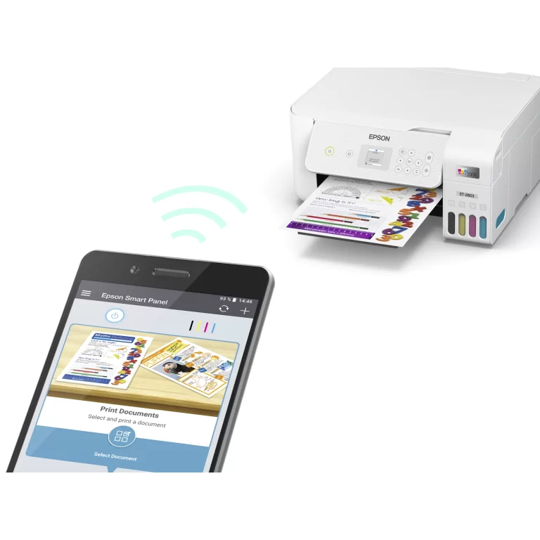 Epson EcoTank ET-2803 Wireless All-in-One Cartridge-Free Printer