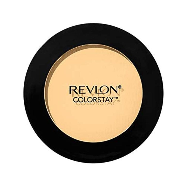 Revlon ColorStay Pressed Powder, Longwearing Oil Free, -Fragrance Free, Noncomedogenic Face Makeup, Banana (100), 0.3 Oz