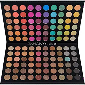 SHANY Ultimate Fusion – 120 Color Highly Pigmented Makeup Palette Long Lasting Blendable Natural Colors Eye shadow Palette Natural Nude and Neon Combination