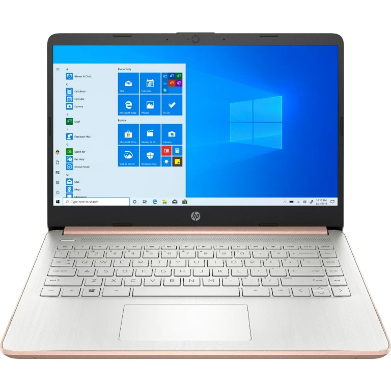 HP 14-DQ0004 14″ 4GB 64GB Intel Celeron N4020 X2 1.1GHz Win10, Rose Gold