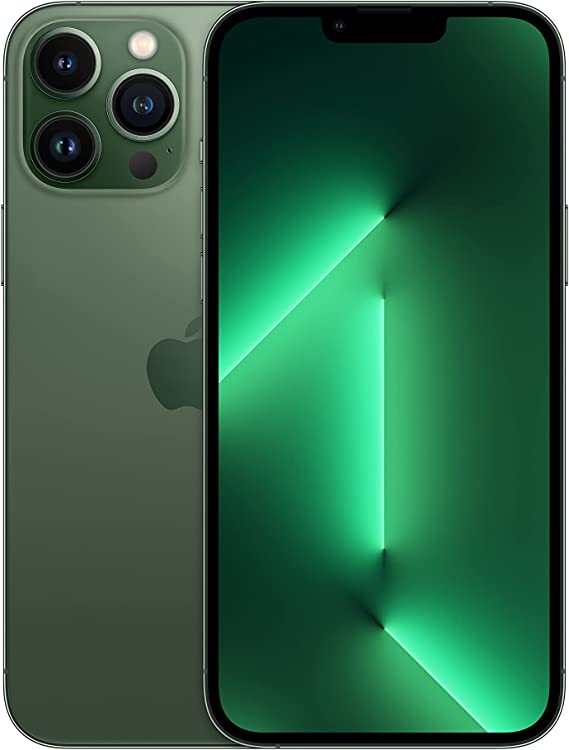 iPhone 13 Pro Max, 256GB, Alpine Green – Unlocked (Renewed Premium)