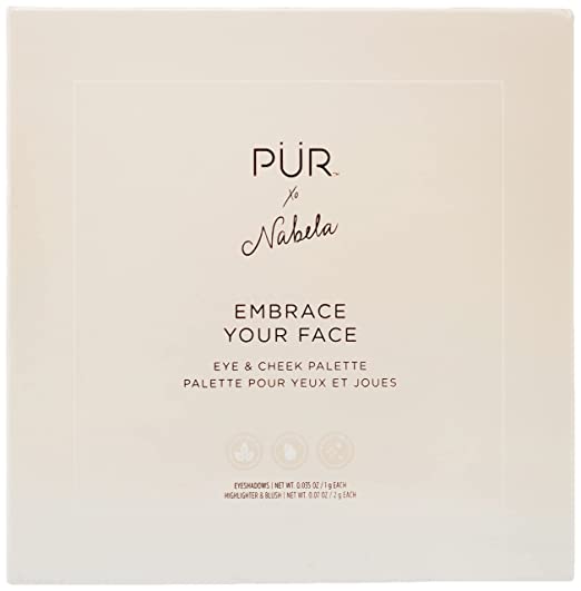 PUR xo Nabela Embrace Your Face Eye & Cheek Palette, 1 Pack