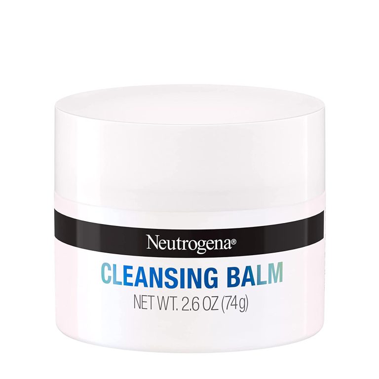 Neutrogena Makeup Melting Cleansing Balm, Face Cleansing Balm to Gently Melt Away Dirt, Oil, Makeup & Waterproof Mascara Leaving Skin Soft & Conditioned, Fragrance- & Paraben-Free, 2.6 oz