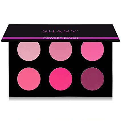 SHANY Shimmer & Matte Cool-Toned Blush Palette – Layer 5 – Refill for the 6 Layer Mini Masterpiece Collection Makeup Set