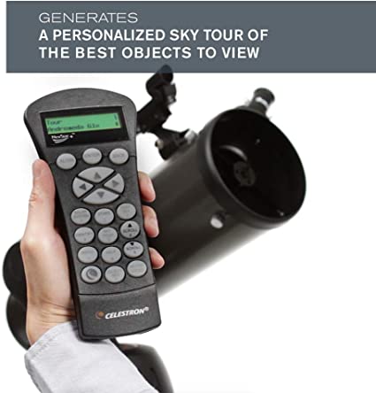 Celestron – NexStar 130SLT Computerized Telescope – Compact and Portable – Newtonian Reflector Optical Design – SkyAlign Technology – Computerized Hand Control – 130mm Aperture