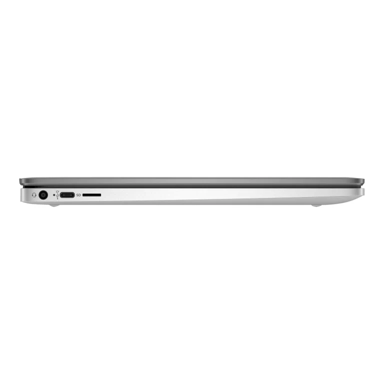 HP Chromebook 14a-na0023cl – Intel Celeron N4020 / 1.1 GHz – Chrome OS – UHD Graphics 600 – 4 GB RAM – 64 GB eMMC – 14″ IPS 1920 x 1080 (Full HD) – Wi-Fi 5 – mineral silver (cover), natural silver (keyboard frame and base) – kbd: US