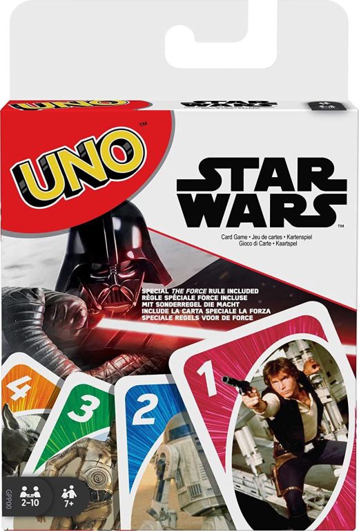 UNO Star Wars Matching Card Game Featuring 112 Cards with Unique Wild Card & Instructions for Players 7 Years Old & Up, Gift for Kid, Family &…