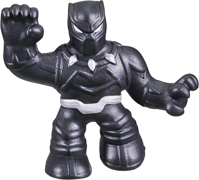 Heroes of Goo Jit Zu Marvel Mega Mini 6 Pack – Squishy, Stretchy, Gooey Mini Heroes – Ironman, Spider-Man, Captain America, Miles Morales, Hulk and Black Panther