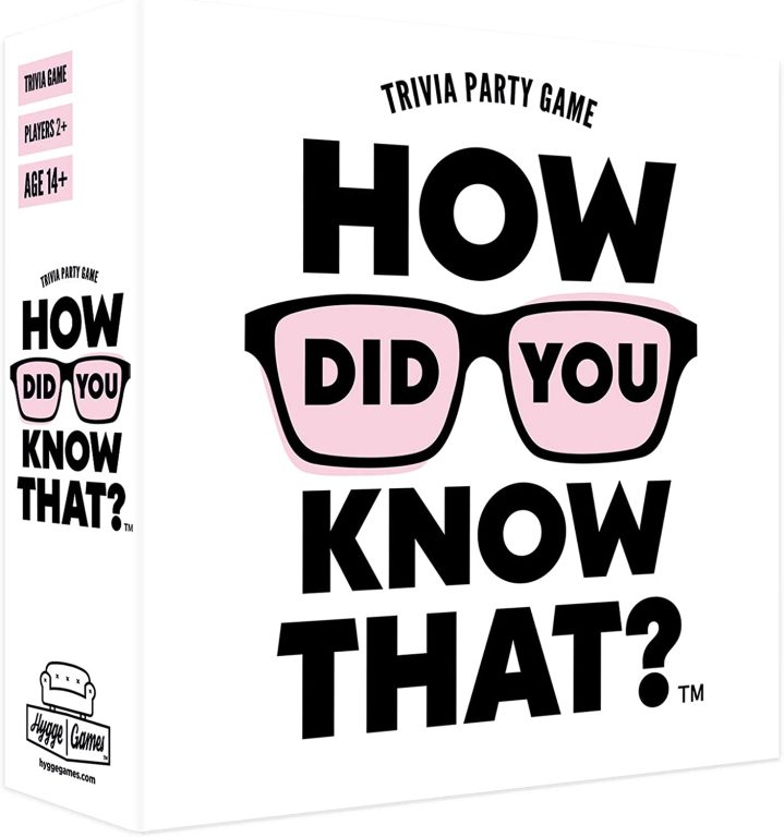 Hygge Games How did You Know That? â€“ Trivia Party Game, White