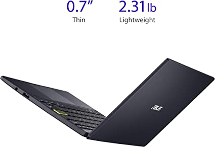 ASUS Vivobook Go 12 L210 11.6†Ultra-Thin Laptop, 2022 Version, Intel Celeron N4020, 4GB RAM, 64GB eMMC, Win 11 Home in S Mode with One Year of Office 365 Personal, L210MA-DS02