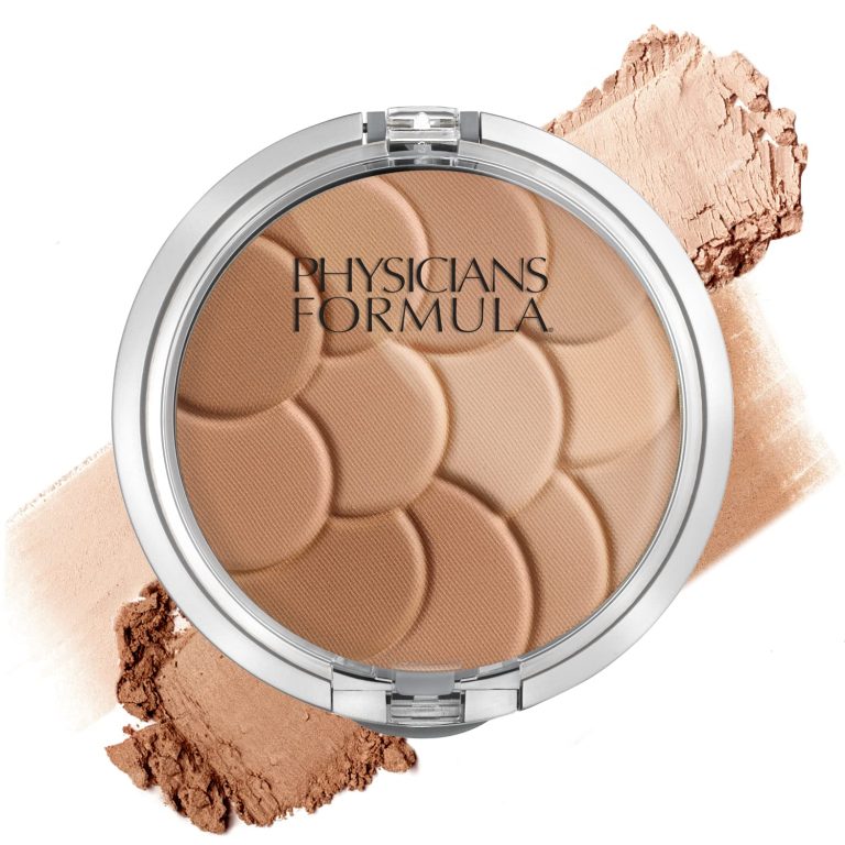 Physicians Formula Setting Powder Palette Multi-Colored Pressed Finishing Powder, Natural Coverage, Beige, Dermatologist Tested, Clinicially Tested