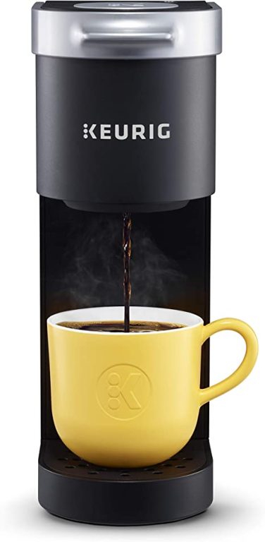 Keurig K-Mini Coffee Maker, Single Serve K-Cup Pod Coffee Brewer, 6 to 12 oz. Brew Sizes, Oasis