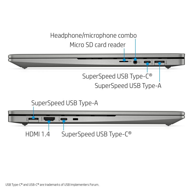 Restored HP 14b-na0010wm 14″ FHD Laptop Ryzen 3 3250C 2.6GHz AMD Radeon Graphics 4GB RAM 128GB SSD Chrome OS Silver (Refurbished)