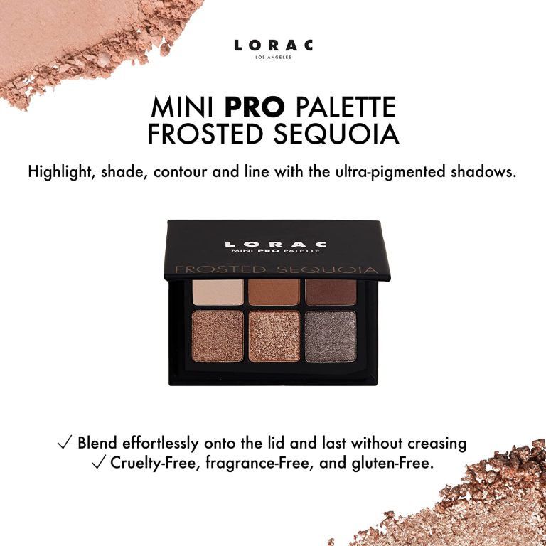 LORAC Mini PRO Matte & Glitter Eyeshadow Palette