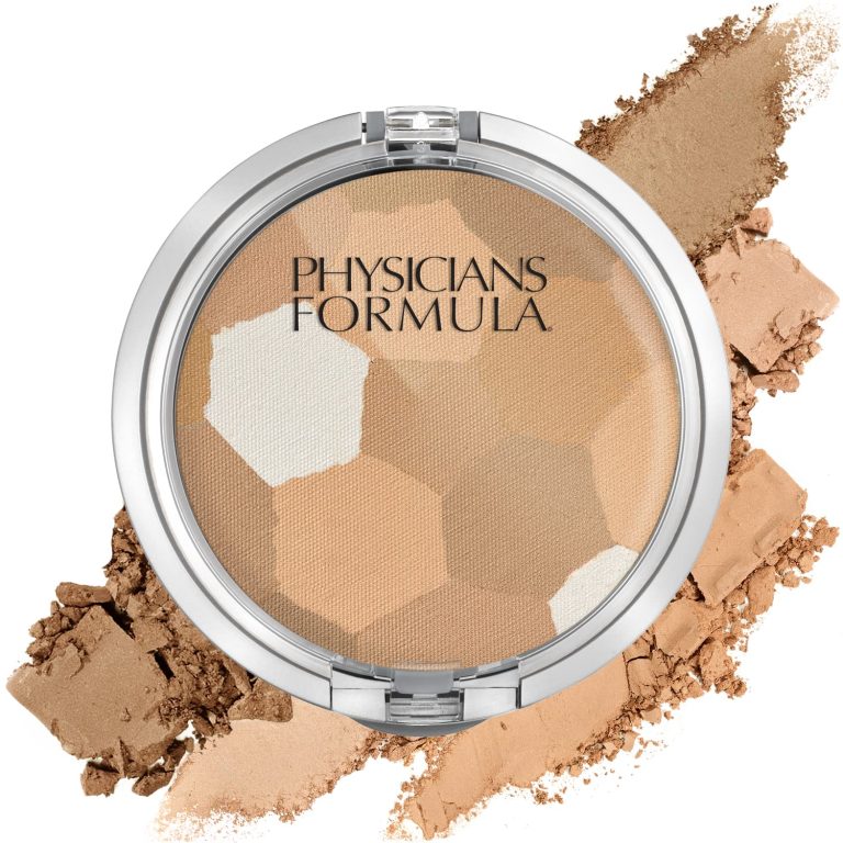 Physicians Formula Setting Powder Palette Multi-Colored Pressed Finishing Powder, Natural Coverage, Beige, Dermatologist Tested, Clinicially Tested