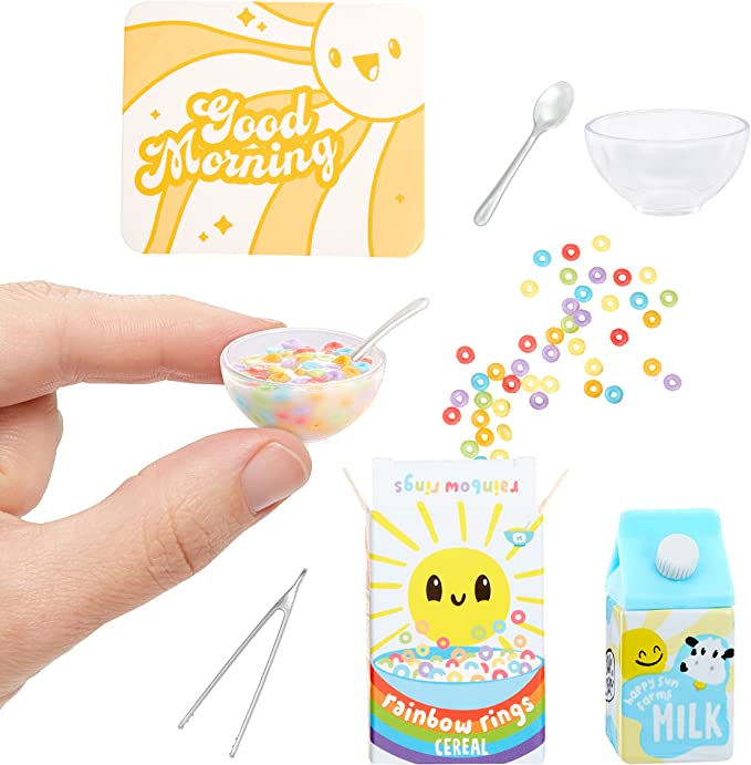 MGA Miniverse Make It Mini Food Cafe Series 1 Mini Collectibles, Blind Packaging, DIY, Resin Play, Stocking Stuffer, NOT Edible, Collectors, 8+, Multicolor (587200)