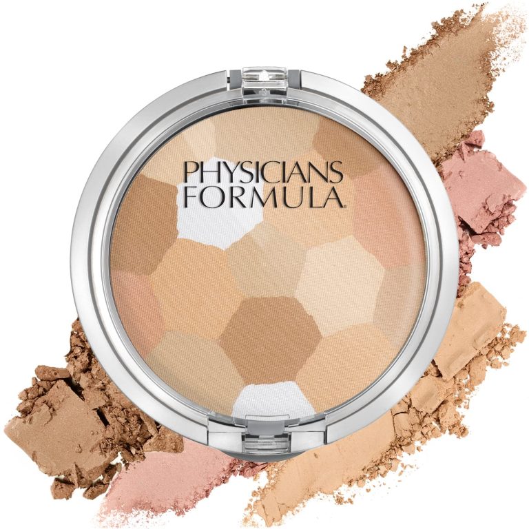 Physicians Formula Setting Powder Palette Multi-Colored Pressed Finishing Powder, Natural Coverage, Beige, Dermatologist Tested, Clinicially Tested