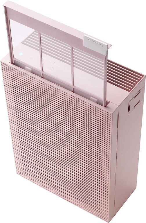 Coway Airmega 150(P) True HEPA Air Purifier with Air Quality Monitoring, Auto, and Filter Indicator, Peony Pink