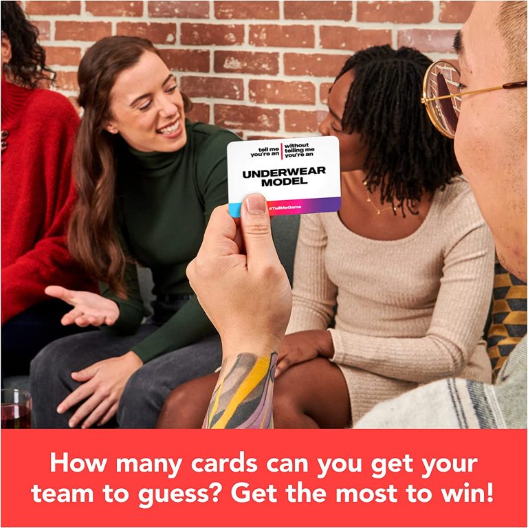 Tell Me Without Telling Me – The Viral Trend, Now A Hilarious Party Game for Bachelorette, College, Birthdays, & More, for Adults Ages 18 and up