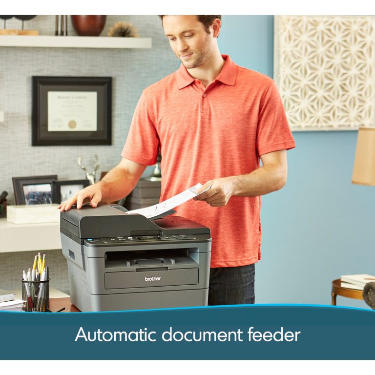 Brother DCP-L2550DW Monochrome Laser All-In-One Printer, Wireless Networking, Duplex Printing