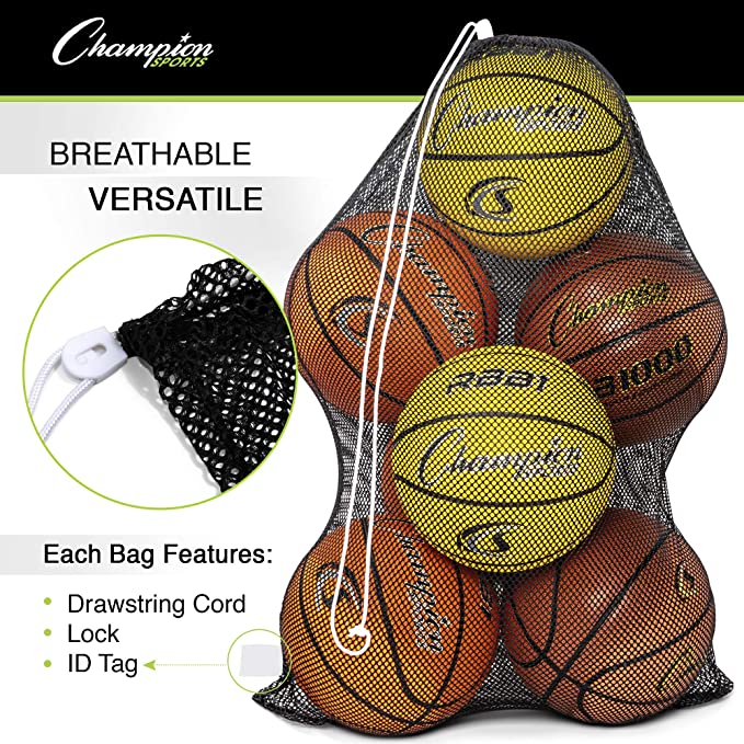 Champion Sports Mesh Sports Equipment Bag