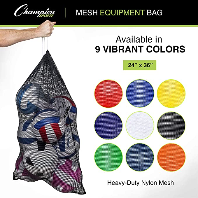 Champion Sports Mesh Sports Equipment Bag