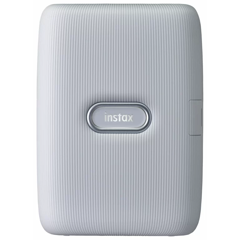 Fujifilm INSTAX Mini Link 2 Smartphone Printer Bundle with Film (10-pack), Clay White