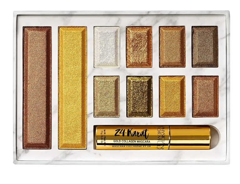 Physicians Formula 24-Karat Gold Shimmer Makeup Set, Face Palette, The Gold Vault, Mascara, Eyeshadow, Christmas Gift