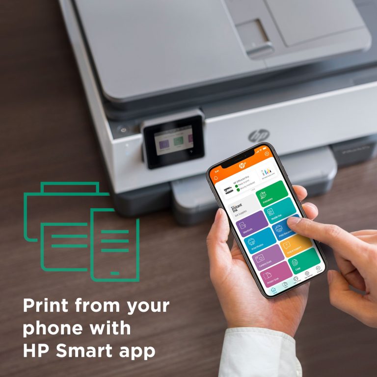 HP OfficeJet 9015e All-in-One Wireless Color Inkjet Printer – 6 months free Instant Ink with HP+