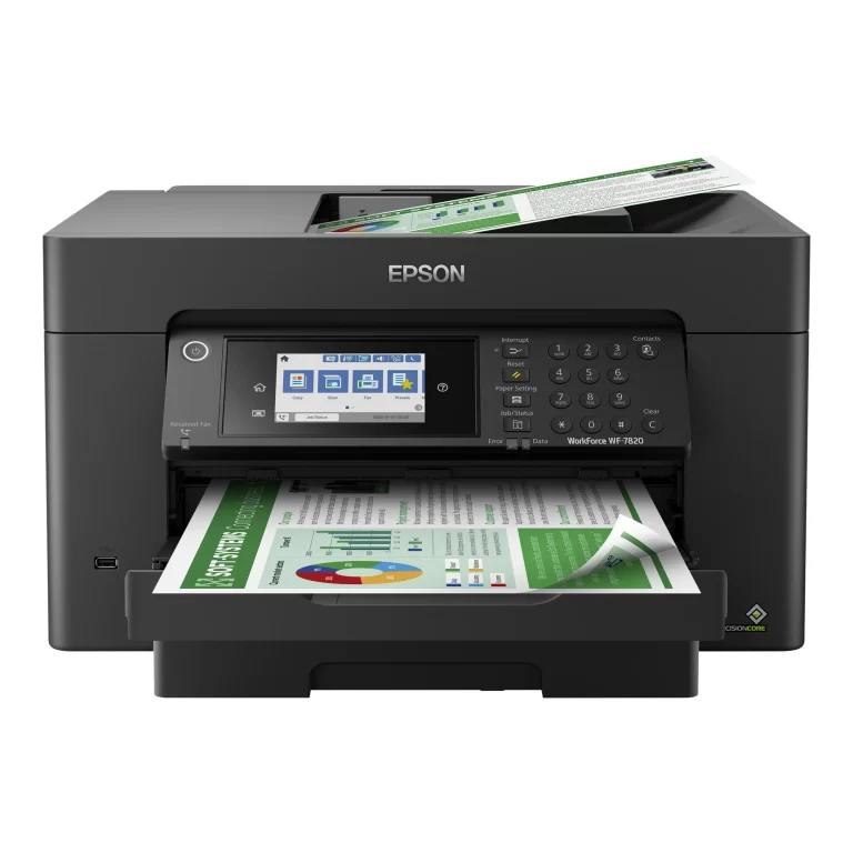 Epson WorkForce Pro WF-4820 Wireless All-in-One Printer with Auto 2-Sided Printing, 35-Page ADF, 250-Sheet Paper Tray and 4.3″ Color Touchscreen