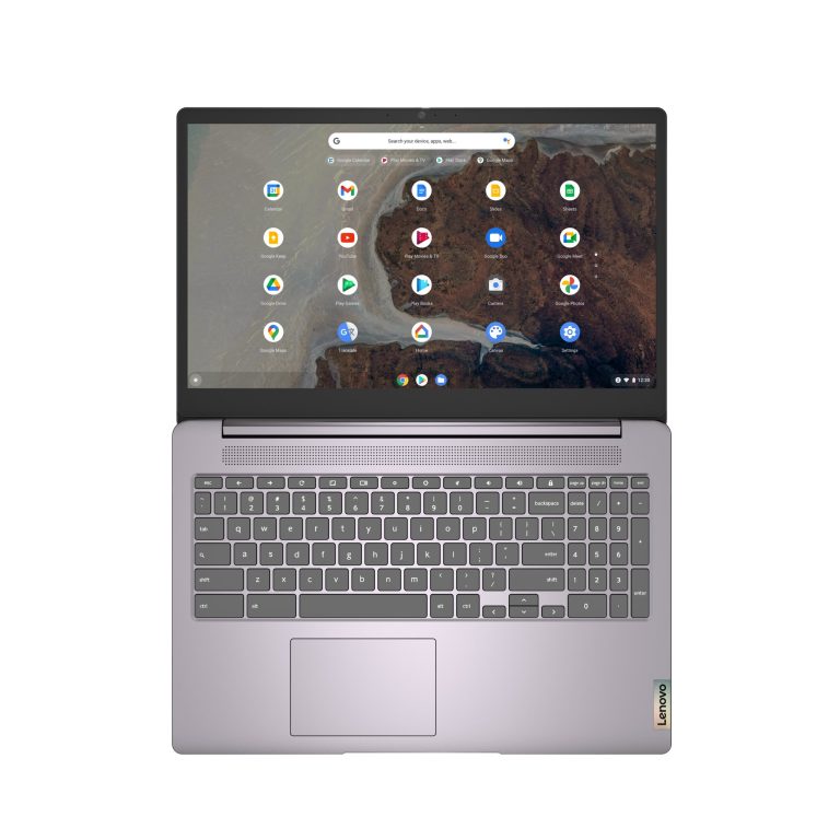 Lenovo Ideapad 3i 15.6″ Chromebook, Intel Celeron N4500, 4GB, 64GB eMMC, Arctic Grey, Chrome OS, 82N4002HUS