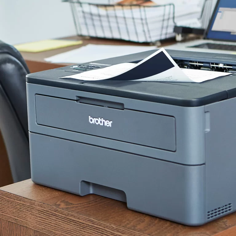 Brother HL-L2325DW Monochrome Laser Printer, Wireless Networking & Duplex Printing