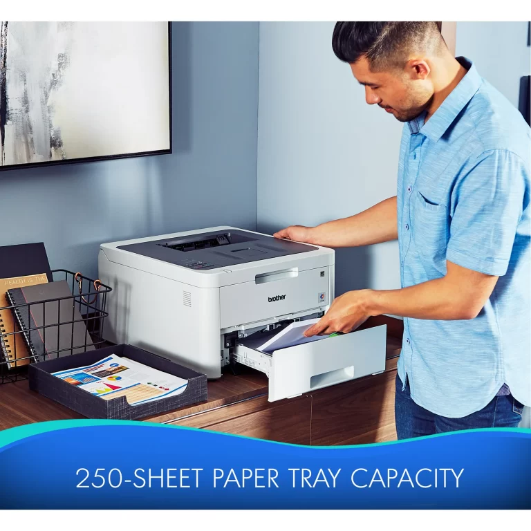 Brother HL-L3210CW Compact Digital Color Printer, Wireless Connectivity, Mobile Printing