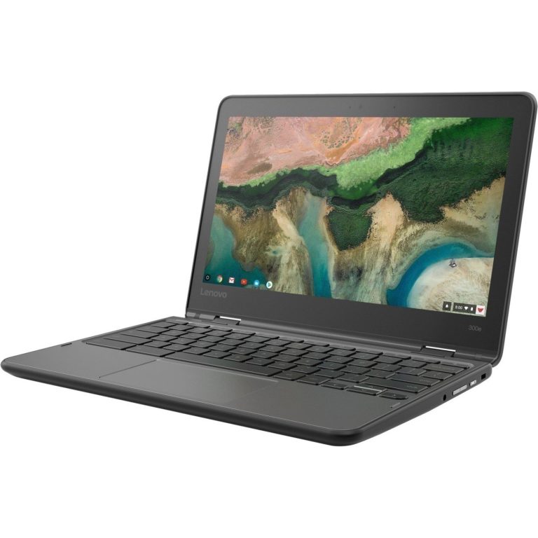 Lenovo 300e Chromebook 2nd Gen 81MB0082US 11.6″ Touchscreen Chromebook – HD – 1366 x 768 – Intel Celeron N4020 Dual-core (2 Core) 1.10 GHz – 4 GB Total RAM – 32 GB Flash Memory – Black