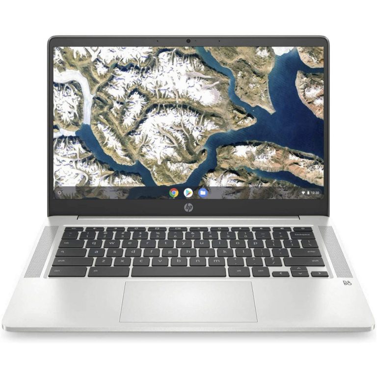 HP Chromebook – 14a-na0023cl Everyday Value Laptop (Intel Celeron N4000 2-Core, 4GB RAM, 64GB SSD, 14.0″ Full HD (1920×1080), Intel UHD 600, Wifi, Bluetooth, Webcam, 1xUSB 3.1, SD Card, Chrome OS)