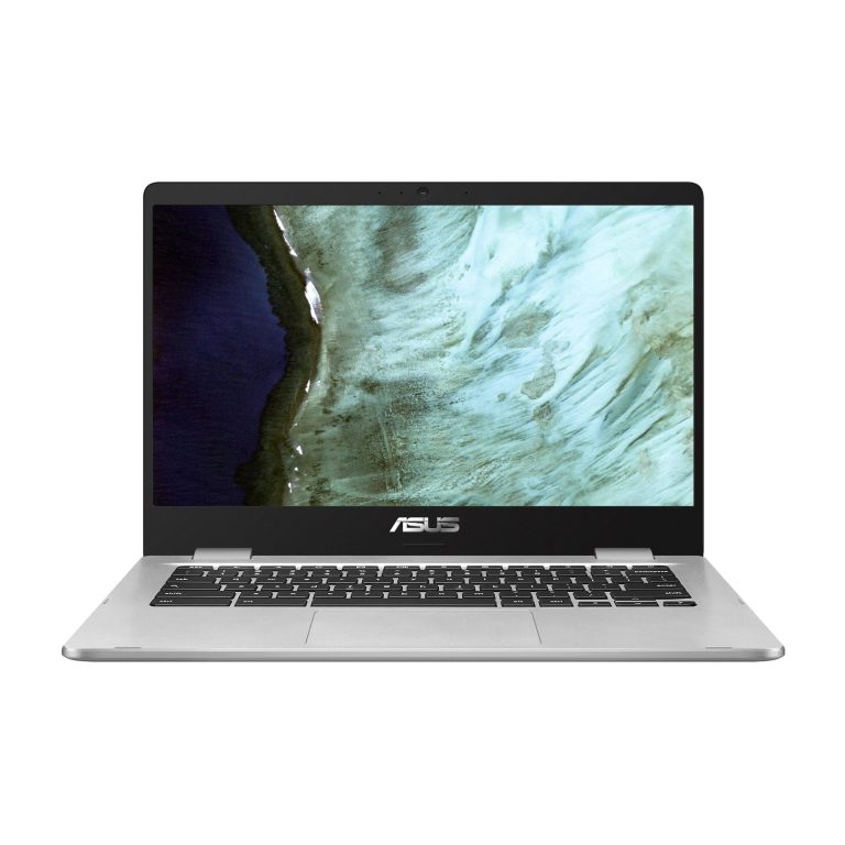 ASUS C423 Chromebook, 14″ Intel Celeron N3350, 4GB DDR4, 64GB eMMC, Silver Metal, Chrome OS, C423NA-WB04