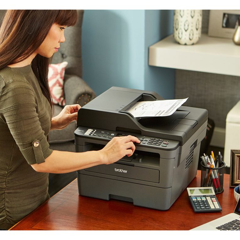 Restored Brother MFC-L2690DW Monochrome Laser All-in-One Printer, Wireless Connectivity (Refurbished)